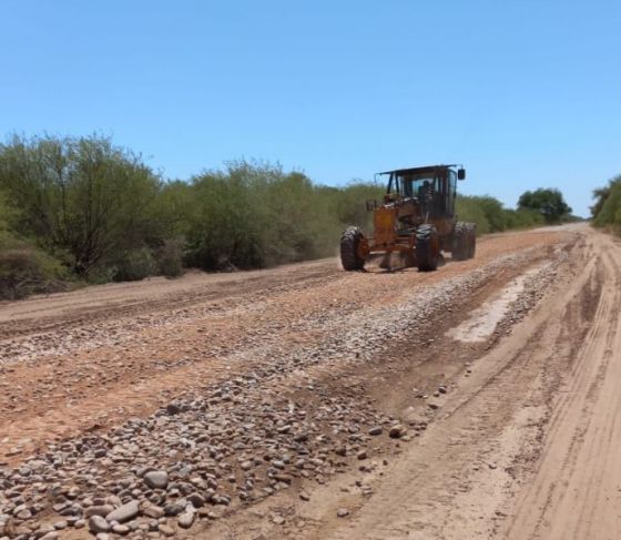 Vialidad realiza trabajos para optimizar la ruta provincial 41