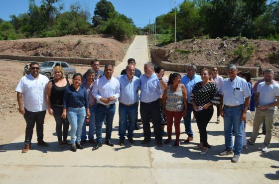 Inauguran un segundo acceso a Salvador Mazza