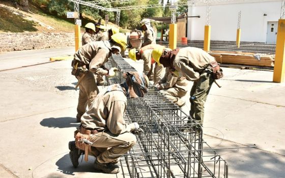 Supervisaron las obras de ampliación y refuncionalización del hospital San Bernardo