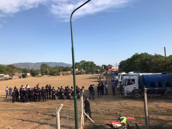 Está en marcha el plan de contingencia en las zonas sin agua del departamento San Martín