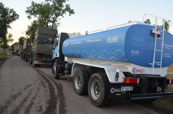 Se distribuirá agua segura a 45 comunidades de los departamentos San Martín y Rivadavia