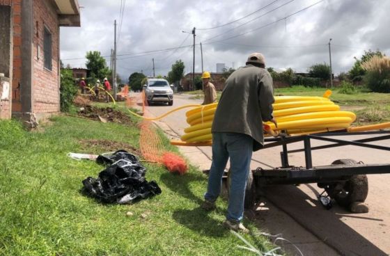 Optimizan el servicio de gas natural en los barrios Nuestra Señora del Carmen y San Isidro