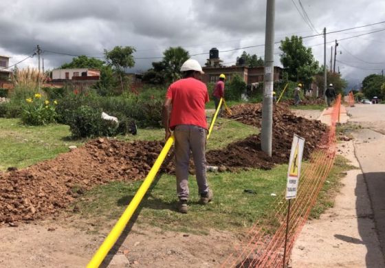 Gas natural en los barrios Nuestra Señora del Carmen y San Isidro