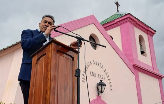 Hucena durante los festejos patronales en honor a Santa Bárbara