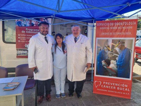 Hasta mañana se examinan lesiones bucales en el hospital Señor del Milagro.