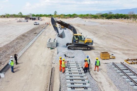 Avanza la construcción del Nodo Logístico y Puerto Seco de General Güemes