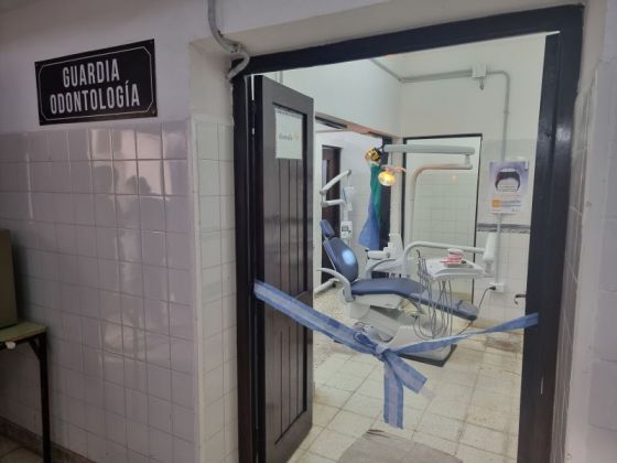 En el hospital Señor del Milagro se inauguró un servicio de Guardia Odontológica