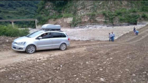 Se rehabilitó el paso a Los Toldos por el puente Bailey