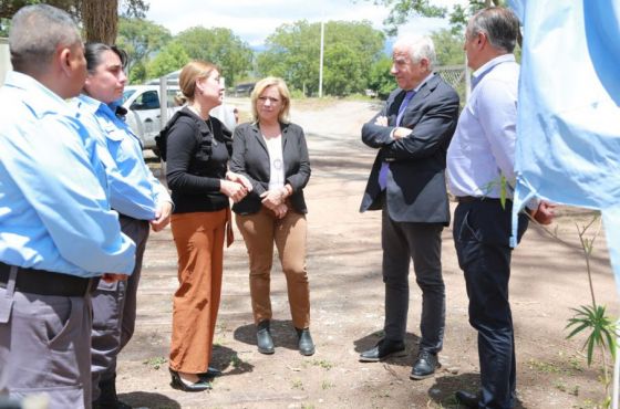 Funcionarios de Seguridad y Justicia recorrieron centros de detención en Metán