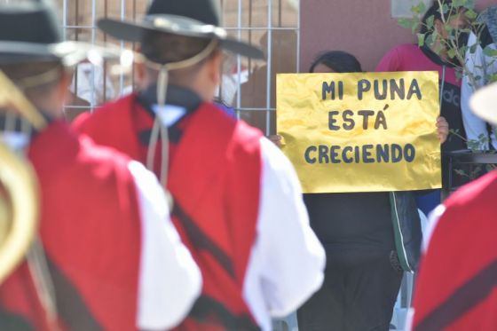 El Gobierno inauguró obras de pavimento articulado en calles céntricas de San Antonio de los Cobres