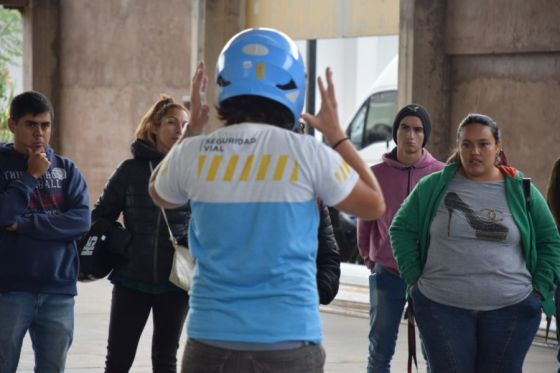 Motociclistas de El Carril y Rosario de la Frontera fueron capacitados en conducción segura