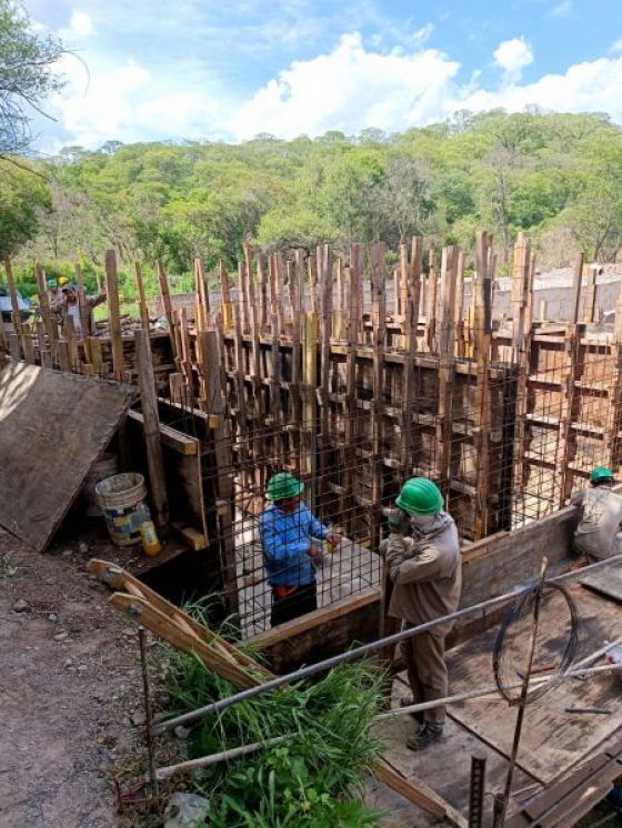 Avanzan las obras de dos plantas potabilizadoras en el sur de la provincia