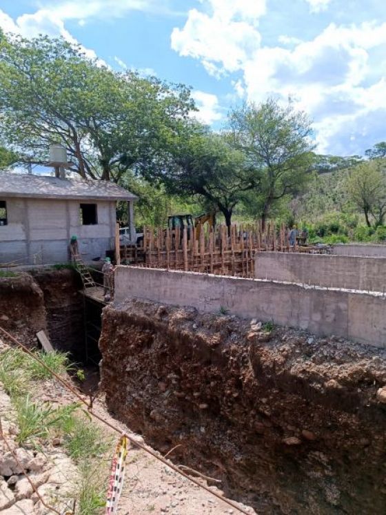 Avanzan las obras de dos plantas potabilizadoras en el sur de la provincia