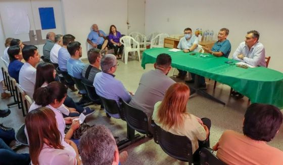 El ministro de Salud y su equipo se trasladan al norte provincial