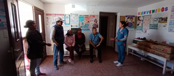 El ministro Mangione visitó los servicios de salud del departamento Los Andes