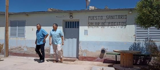 El ministro Mangione visitó los servicios de salud del departamento Los Andes