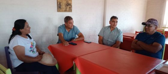 El ministro Mangione visitó los servicios de salud del departamento Los Andes