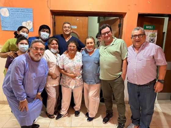 El ministro Mangione supervisó los servicios de salud del departamento Orán