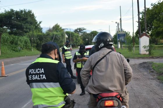 La Policía labró más de dos mil infracciones viales durante el fin de semana