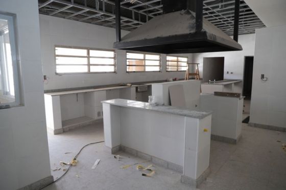 Continúan las obras en el hospital de Joaquín V. González