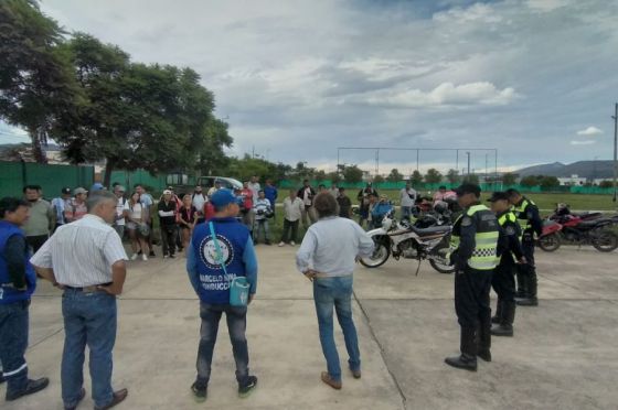 Trabajadores de cadeterías y mensajerías fueron capacitados en conducción segura de moto