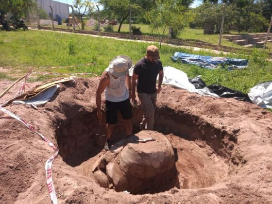 Se realizaron tareas de rescate arqueológico en la localidad de El Tala