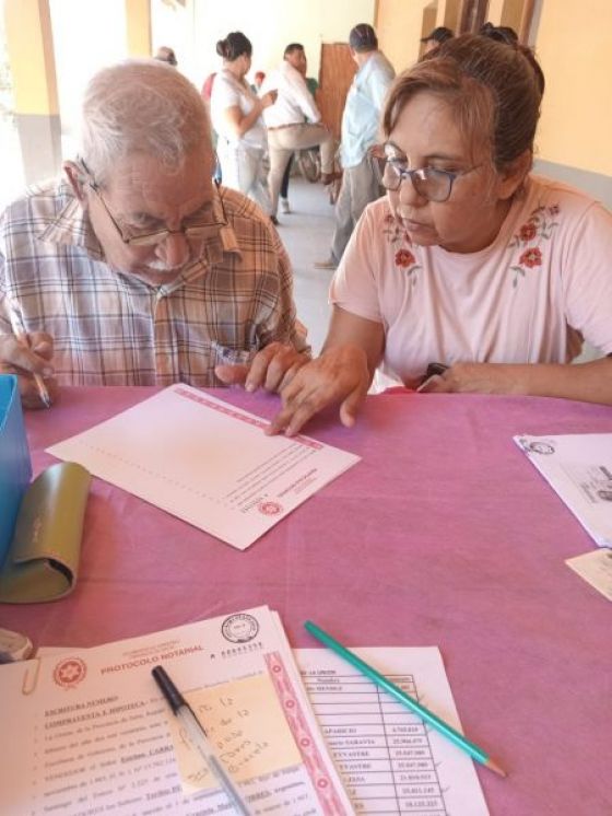 Familias de La Unión se benefician con el proceso de regularización dominial