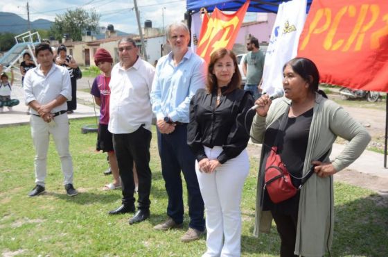 En Finca Valdivia, fue inaugurada la plazoleta 