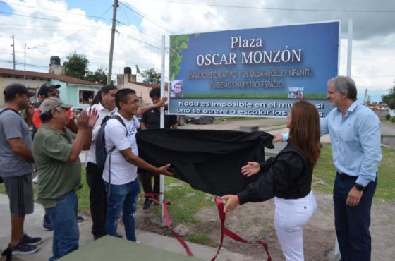 En Finca Valdivia, fue inaugurada la plazoleta 