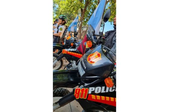 La División de Seguridad Urbana de Metán recibió móvil policial y motos