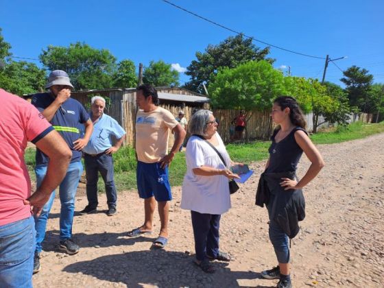 Autoridades nacionales y provinciales recorren avances de obras en barrios populares en el norte de Salta.