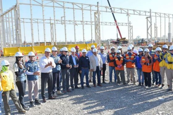 La primera etapa de la construcción del Nodo Logístico de General Güemes tiene un avance superior al 50%