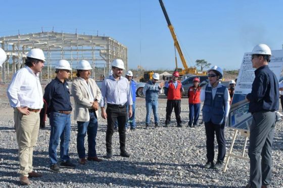 La primera etapa de la construcción del Nodo Logístico de General Güemes tiene un avance superior al 50%