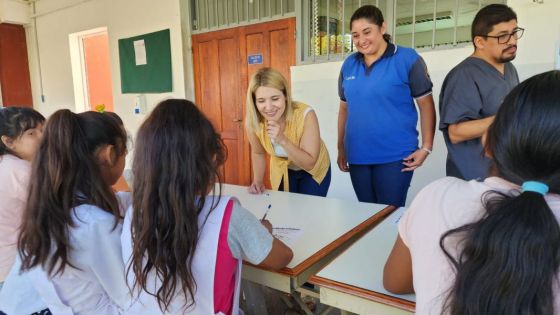 Derechos Humanos brinda y aporta talleres a estudiantes de la escuela EFETA