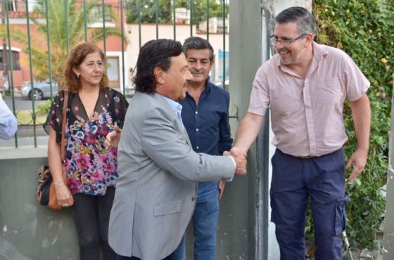 Sáenz recorrió la obra del Centro de Rehabilitación Infantil y Tartamudez, modelo de gestión pionero en el país