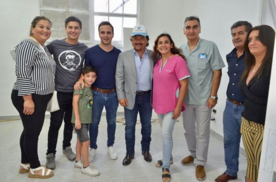 Sáenz recorrió la obra del Centro de Rehabilitación Infantil y Tartamudez, modelo de gestión pionero en el país