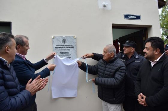 Con la inauguración del nuevo edificio del destacamento policial de Salta Forestal se afianza la seguridad en Anta