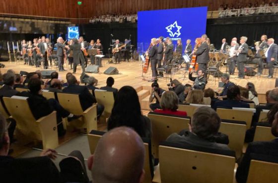 El Ministro de Seguridad y Justicia participó del acto central del Día del Holocausto y del Heroísmo Iom Hashoá Vehagvurá