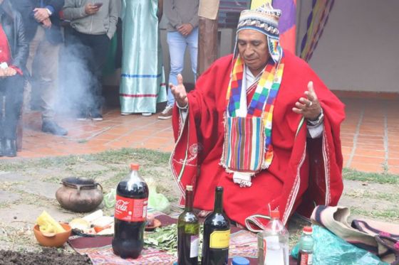 Celebreación de la Pachamama.