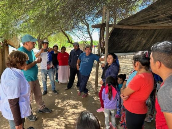 Salud Pública reforzó la asistencia a la población del paraje Santa Rosa