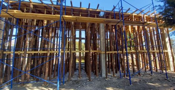 A buen ritmo avanzan las obras del Centro de Convenciones de Cafayate