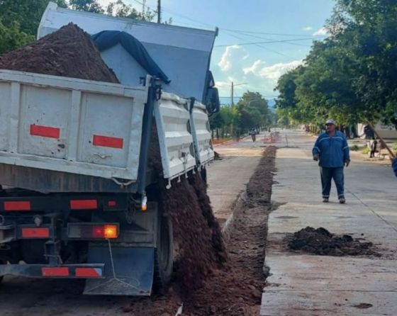 Recambio de redes cloacales en Rosario de la Frontera