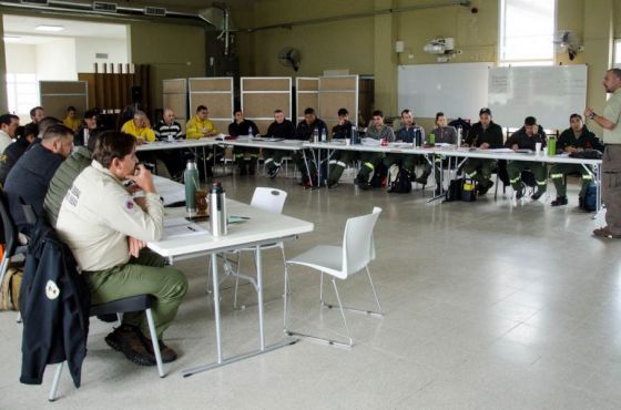 Salta participó del curso para jefes de Brigada Forestal dictado por profesionales de Estados Unidos