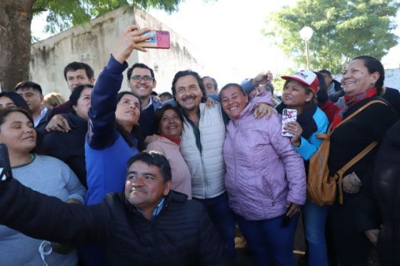 Rosario de la Frontera: Sáenz verificó el avance de obras en el Hospital y la construcción de 48 viviendas