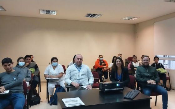 Se capacitó a personal del hospital San Bernardo en prácticas antidiscriminatorias