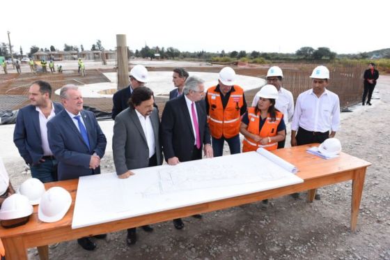 El presidente Fernández y el gobernador Sáenz recorrieron dos importantes obras de la ciudad