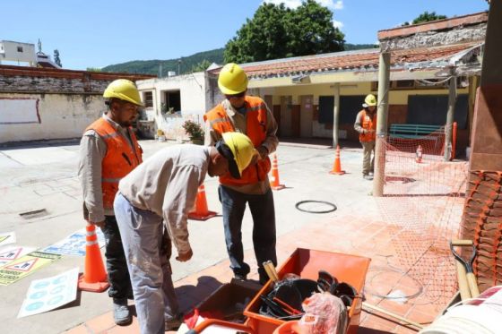 En la escuela Joaquín Castellanos iniciaron las obras de refacción