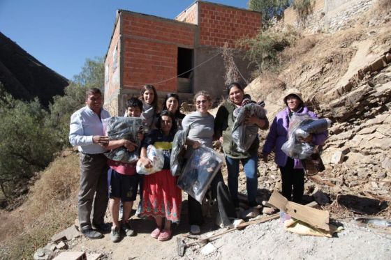 El programa Salta Te Abriga recorrió los municipios de Nazareno y Santa Victoria Oeste