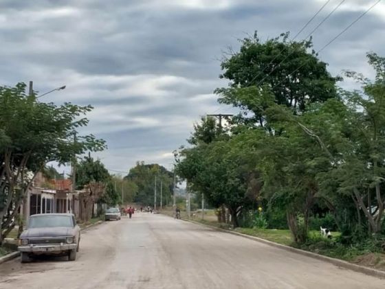 Finalizó obra de pavimentación en el barrio San Rafael de San Lorenzo