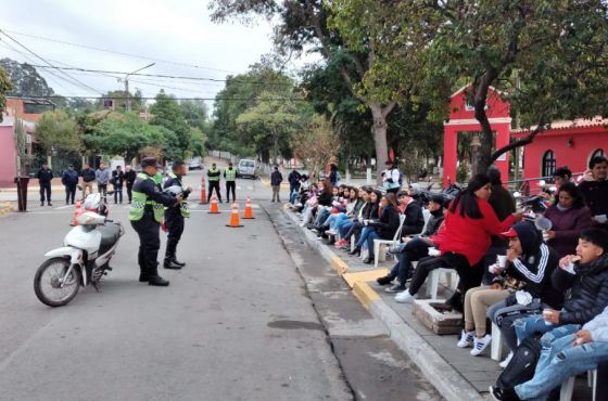 Se formó sobre conducción segura a jóvenes que accedieron a su primera licencia de conducir en El Bordo